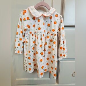 Charming Pumpkin Pattern Kids Costume Dress